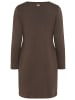 Laura Scott Strickkleid in dunkelbraun