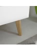 Furn.Design Sideboard weiß, Eiche, skandinavisch 107 cm, Kommode mit Soft-Close-Funktion