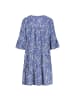Eight2Nine Kleid in graphics: lightning blue-canvas beige