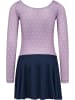 Hummel Kinder Trainingsanzug "Mix Gymsuit Longsleeve" in Lila