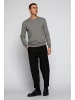 Matinique Strickpullover MAJones Gerade Passform in Medium Grey Melange