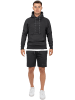 Reichstadt Herren Regular Fit Shorts Marken-Stick in Black