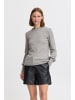 b. young BYNONINA POINTELLE JUMPER - regular fit in Mid Grey Melange