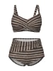 Ulla Popken Bikini in rotbraun