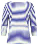 Gerry Weber T-Shirt 3/4 Arm in Ecru/Weiss/Blau Ringel