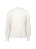 Zero  Sweatshirt mit Blumenspitze in Eggnog