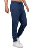 Reichstadt Herren Regular Fit Jogginghose Marken-Stick in Dark Blue