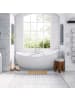 relaxdays Bambus Badematte in Natur - 60 x 40 cm