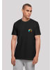 F4NT4STIC T-Shirt Colorfood Collection - Rainbow Apple in schwarz