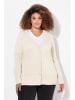 Ulla Popken Strickjacke in natur melange