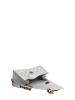 Marc Ellis Handtasche in LIGHT GRAY AND BRASS
