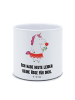 Mr. & Mrs. Panda Großer Blumentopf Einhorn Dame mit Spruch in Weiß