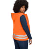 Ulla Popken Softshelljacke in neon orange