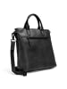 Farmhood Memphis Handtasche Leder 37 cm Laptopfach in black 2