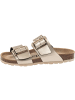 Palado Pantoletten Samos EGS in Beige Metallic