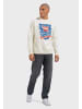 OLDSKULL Sweatshirt Wrldvibe Surf Dreams Graphic in Off White