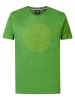 Petrol Industries T-Shirt mit Aufdruck Bomb in Grün