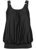 WITT WEIDEN Oversized-Tankini-Top in schwarz