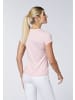 Polo Sylt T-Shirt mit funkelndem Dekor in Pink