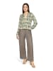 CARTOON Casual-Bluse mit Muster in Green/Blue