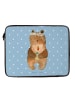 Mr. & Mrs. Panda Notebook Sleeve Bär Kommunion ohne Spruch in Blau Pastell