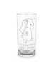 Mr. & Mrs. Panda Longdrinkglas Papa Bär mit Spruch in Transparent