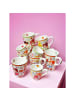 Blond Amsterdam Mini-Becher Rosa Rand in Bunt - 200 ml