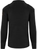 Normani Outdoor Sports Herren BW-Pullover mit Schurwolle Barntrup in Schwarz