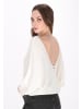 DreiMaster Vintage Women Pullover in offwhite
