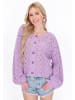 IZIA Women Cardigan in lilac