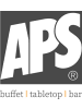 APS Brezel- oder Wurstständer in Braun, Maße: 27,5 x 27,5 x 50 cm