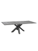 58 aufm Kessel ESSTISCH ausziehbar Ela 1 160 x 90 x 75 Graphit/Beton