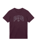 F4NT4STIC T-Shirt Dad Stern Vatertag College Style Bestickt in maroon