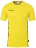uhlsport  Sportshirt "Progressive 28 Poly Shirt Kurzarm" in Gelb