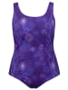 Ulla Popken Badeanzug in lila
