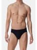 Schiesser Mini Slip / Unterhose 95/5 Cotton in Schwarz