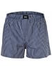 BOSS Web-Boxershorts 2er Pack in Blau