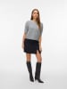 Vero Moda Strickjacke in Medium Grey Melange