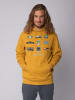 wat? Apparel Sweatshirt Videogames in Ochre