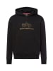 Alpha Industries Kapuzenpullover in schwarz - 0001