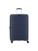 D&N Travel Line 4500 4 Rollen Trolley L 75 cm mit Dehnfalte in darkblue