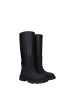 Burberry Schwarz Baumwolle Regen Stiefel