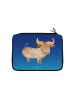 Mr. & Mrs. Panda Mäppchen Sternzeichen Stier ohne Spruch in Sternenhimmel Blau