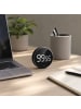 relaxdays Küchentimer "digital" in Schwarz - (Ø)7,5 x (T)3 cm