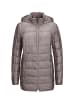 Sieh an! Steppjacke in taupe