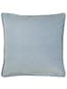 IB Laursen Kissenbezug Velour quadratisch in blue shade