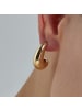 Luxenter Ohrringe Sanky mit 18 Karat Gelbgold-Finish – 22 mm – SANKY