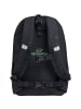 BECKMANN Sport-/Tagesrucksack Pixel in schwarz