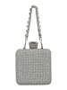 faina Women Handbag in Silver