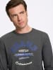 WITT WEIDEN Langarm-Shirt in graphit-bedruckt